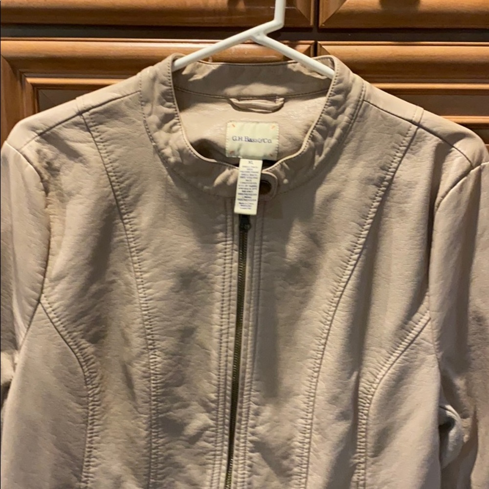 Pleather jacket